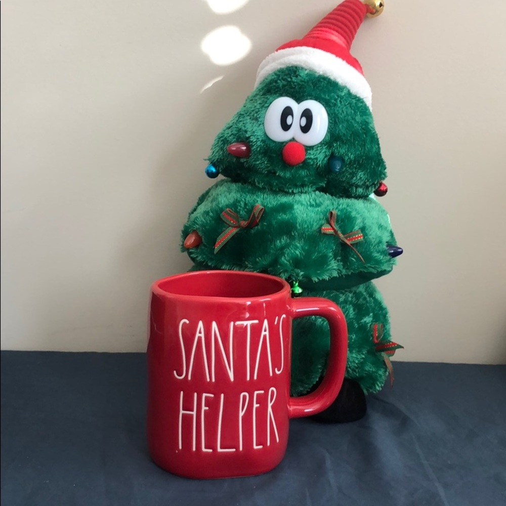 Rae Dunn SANTA’S HELPER mug